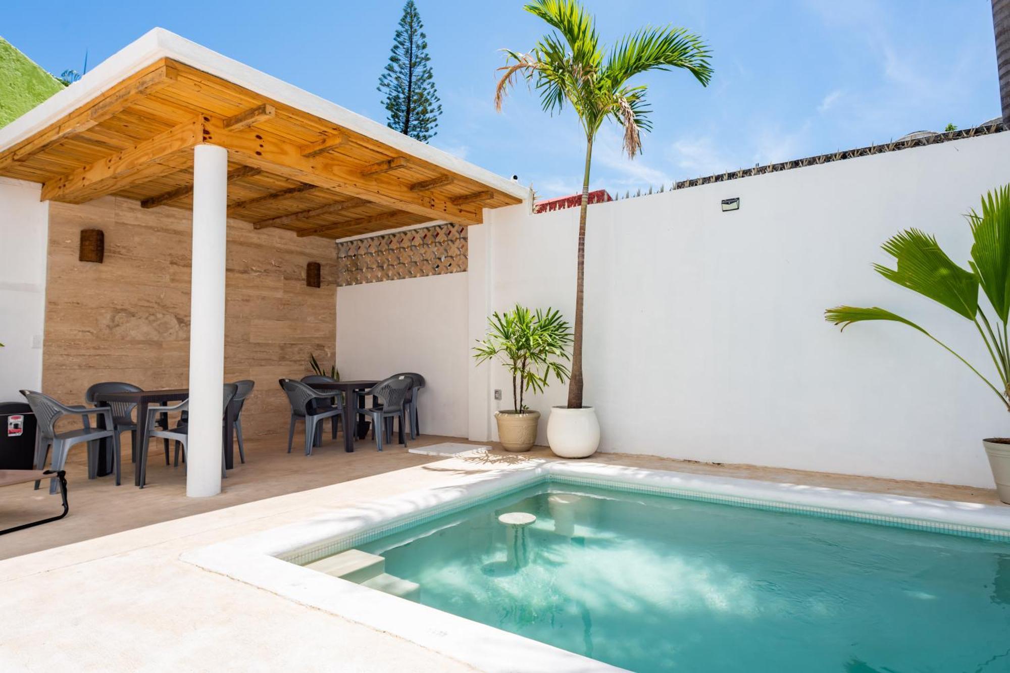 Vica Guest House Con Piscina En La Entrada De La Zona Hotelera Cancún Exterior foto